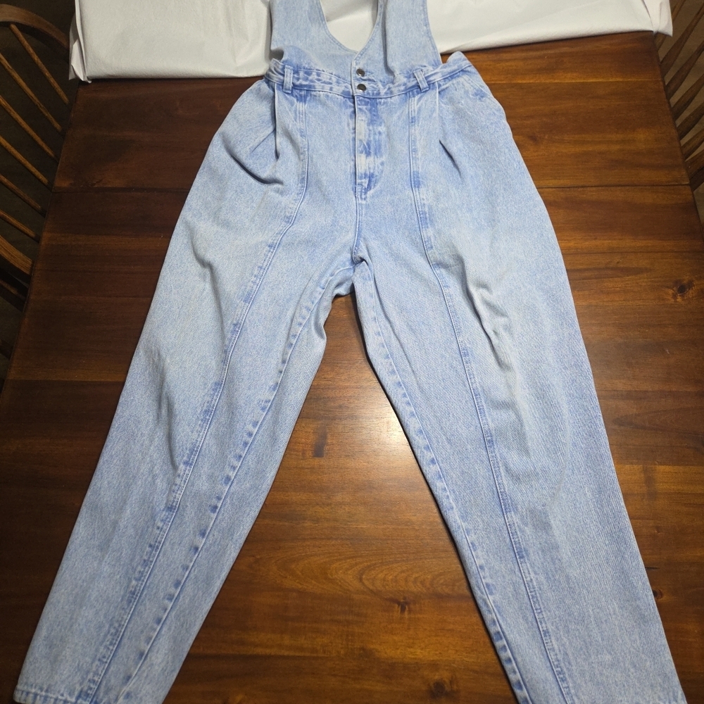 Vintage Y2K Stefano  Women’s  Acid Wash Denim Overalls  X Large  22/27